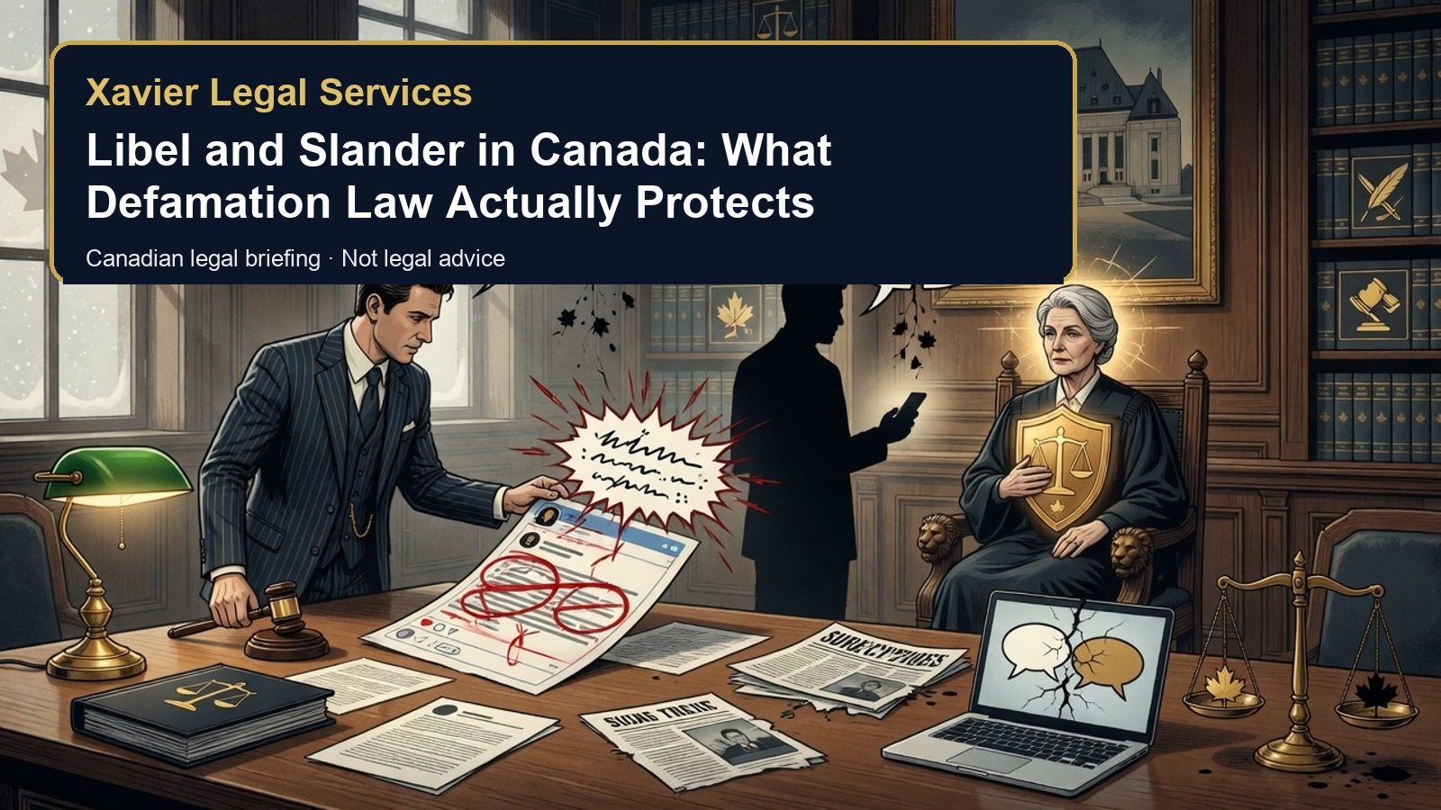 Libel and Slander in Canada: What Defamation Law Actually Protects